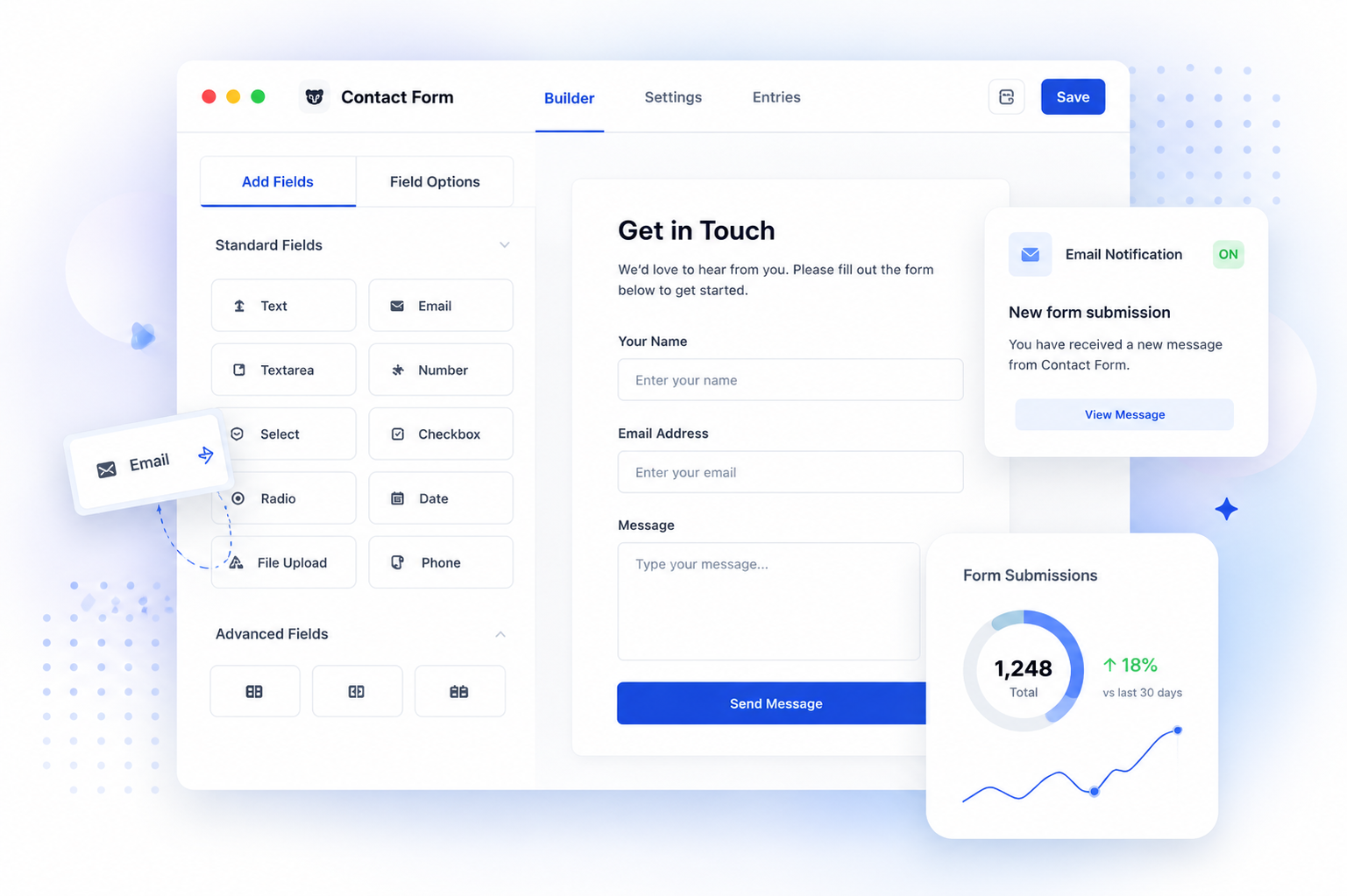 KoalaForms builder screenshot